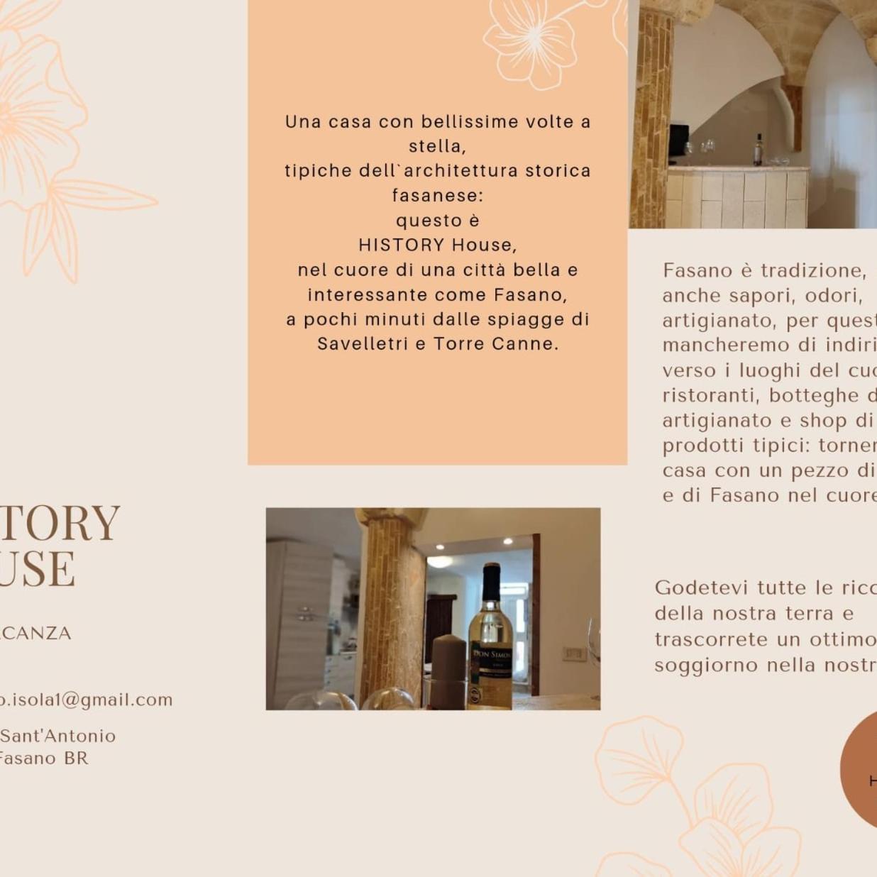 Apartamento History House Fasano Exterior foto
